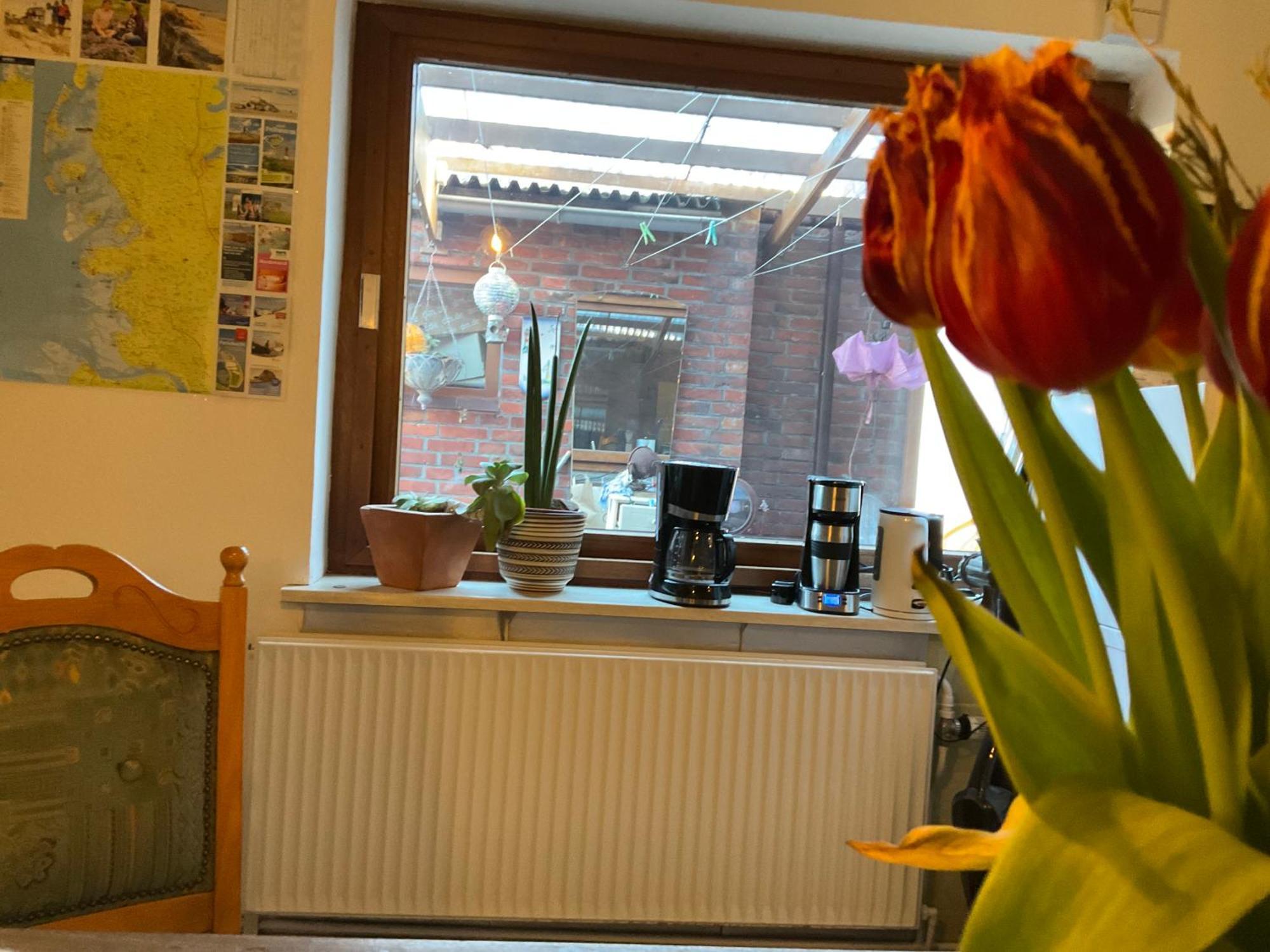 Privartzimmer 'Ausfahrt Freihalten' 胡苏姆 外观 照片